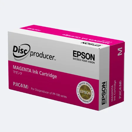 Epson pjic4 pjic7 Magenta - pjic4 pjic7 magenta inkt cartridge C13S020691 / C13S020450 epson discproducer pp-100